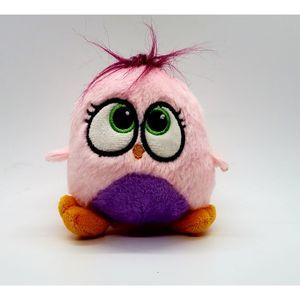 Angry Birds Hatchlings Plush 4 Inch Pink Purple Bird Backpack Clip by Rovio 2018